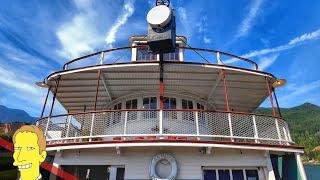 SS MOYIE STERNWHEELER | World's Oldest Passenger Sternwheeler | Kaslo, BC