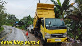 cara setel klep mesin canter euro 4 #dieselengine #mitsubishi #feshdx