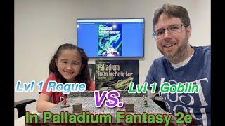 Palladium Fantasy Combat Example, Lvl1 Human Thief Vs. Lvl1 Goblin