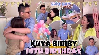 Bimby Aquino 14th Birthday Sweet Celebration with Loving Miles and Mama Kris ️