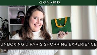 GOYARD UNBOXING, PRICING 11/2024 & GOYARD PARIS SHOPPING EXPERIENCE / PARIS LUXURY HAUL PART 3