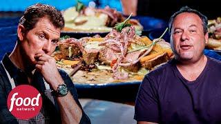 ¿Comida callejera o elegante? | Derrota a Bobby Flay | Food Network Latinoamérica