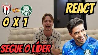 REACT - PALMEIRAS X ATLÉTICO GO - SEGUE O LÍDER - EU NÃO ACREDITO DE NOVO