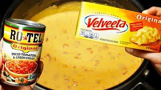 How To Make: Velveeta Rotel Dip - EASY cheese dip