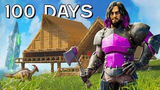 I Played 100 Days of ARK Survival ASCENDED [The Island]