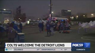 Colts host Detroit Lions at Lucas Oil Stadium