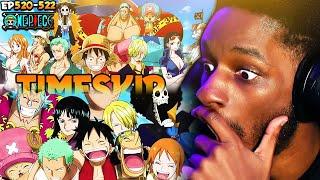 THEY'RE SO STRONG NOW WTF?!?  The STRAWHATS Are FINALLY BACK! | One Piece EP's 520-522 Reaction!