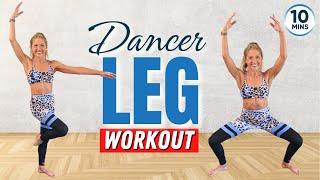 10 min Dancer Leg Workout (ALL STANDING!)