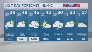 NEWS CENTER Maine Weather Video Forecast