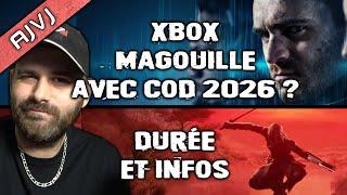 CALL OF 2026 uniquement sur new gen XBOX ?  Grosse durée pour AC SHADOWS, polémique Activision,...