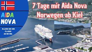 Aida Nova 7 Tage Norwegen ab Kiel vom 10.6.2023 bis zum 17.6.2023 (Full Vlog )