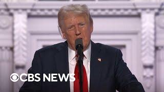 Trump delivers 2024 Republican National Convention speech