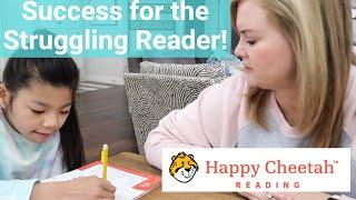 Homeschool Reading Curriculum for Struggling Readers & Special Needs | Happy Cheetah Reading