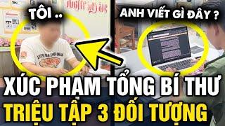 Công an TRIỆU TẬP 3 đối tượng có hành vi 'XÚC PHẠM' Tổng Bí thư Nguyễn Phú Trọng | Tin 3 Phút