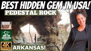 Pedestal Rock Ozark-St. Francis National Forest | Best Hiking in Arkansas