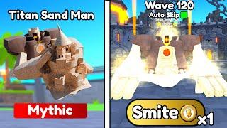 I GOT NEW TITAN SAND MAN AND ASTRO GUN CAMERAMANin ENDLESS MODE Toilet Tower Defense EP 76 Part 1