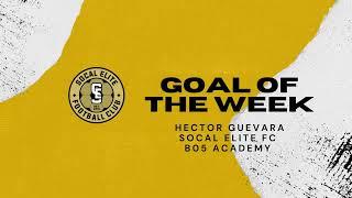 Goal of the Week: Hector Guevara