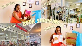 Building a Habit of Reading | Book Shopping at Bargain Books and Cum Books | Self Development Haul