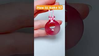 How to make it?#shorts #shortsfeed #diy #craft #diycrafts #handmade #howto #pendant #fashion