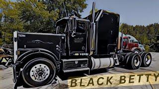 Marmon Semi Truck, Get's Prepped For Rear Suspension Work.