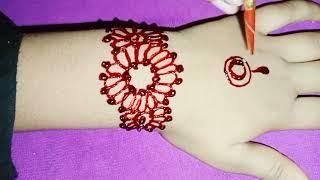 new kids mehndi bracelet mehndi design New 2022 Mehndi Design by Hamna Fashion Geek