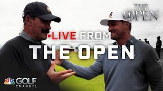 Bryson DeChambeau takes Johnson Wagner inside his approach | Live From The Open | Golf Channel