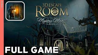 3D Escape Room Mystic Manor Full Walkthrough