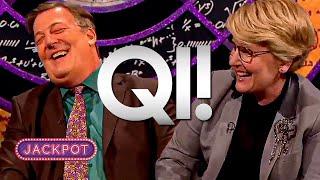 INCREDIBLE QI Moments With Stephen Fry & Sandi Toksvig!