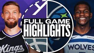 KINGS at TIMBERWOLVES | FULL GAME HIGHLIGHTS | November 27, 2024