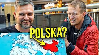 Polak nie wie gdzie leży Polska! 