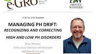 e-GRO Webinar - pH Drift