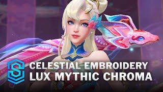 Celestial Embroidery Lux Mythic Chroma Wild Rift Skin Spotlight