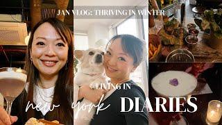 [Living in NYC] Jan vlog: Back to work, dinner at Osamil, celebrating LNY, thriving in winter