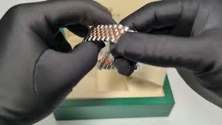 Rolex Date Just 41 Rose Gold Wimbledon 126331 Stock ID 192-DR