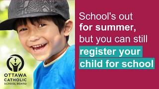 Register for Elementary School this summer!