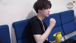 [BANGTAN BOMB] SUGA is eating snack - BTS (방탄소년단)