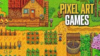 Top 10 Pixel Art Games (like Stardew Valley)