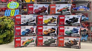 World Grand Prix Racers - Disney Pixar Cars 2. Lightning McQueen and more. [Tomica Unboxing/Review]