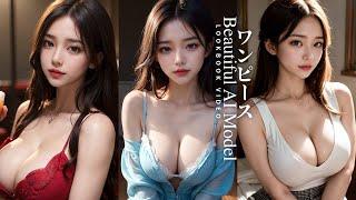 4K AI DAILY | 1 GIRL UNDERWEARr IN THE ROOM | LOOKBOOK AMAZING | The Cute Girl Style video
