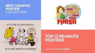 Top 12 Peanuts Posters // Best Graphic Poster Collection