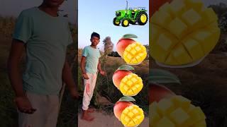 Rotating Wheel to tractor and mango, JCB, roller, bulldozer- funny magic VFX #shorts #newvideo