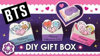 BTS BT21 DIY Gift Box | Jewelry Box | 선물상자  [HappyTime21 해피타임21]