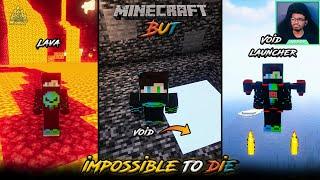 Minecraft, BUT It's IMPOSSIBLE to Die  | in Telugu | Maddy Telugu Gamer