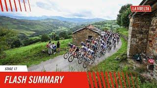 Stage Highlights in 1' - Stage 17 - La Vuelta 2024