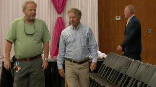 Sen. Rand Paul visits Meade County, shares reaction to Biden ending campaign