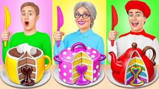 Me vs Grandma Cooking Challenge | Funny Kitchen War by Multi DO Smile