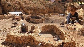 The living place of Iranian nomads in the summer season