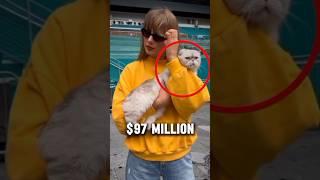 Taylor Swift’s Cat is Richer Than You!   #taylorswift #shorts