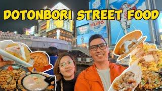 DOTONBORI STREET FOOD EXPERIENCE: EXPLORING OSAKA'S BEST STREET FOOD | JAPAN VLOG