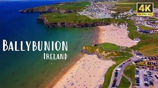 Ballybunion, Co. Kerry,  Ireland - 4k Drone view